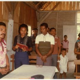 Part of the Morning Congregation at Ujung Lamuru