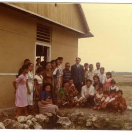 Part of the Morning Congregation with Robert Patterson at Ujung Lamuru