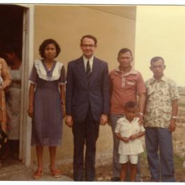 Part of the Morning Congregation with Robert Patterson at Ujung Lamuru