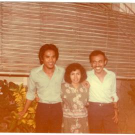 Three Students of Tingkat 4 at Robert Patterson's House