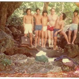 Student Group Before Bathing at Bantimurung