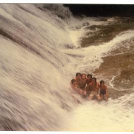 Student Group with Robert Patterson at Bantimurung Waterfall