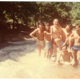 Group of Students with Robert Patterson at Bantimurung