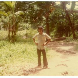 A Student at Bantimurung