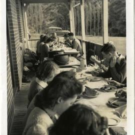 Mornington Bible Class Camp lunch