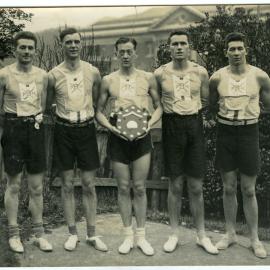 "The winning Martin Shield Team, 1932," Presbyterian Harrier Club - Wellington 