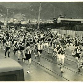"Vosseler Shield, Lyall Bay, 1938," Presbyterian Harrier Club - Wellington 
