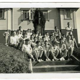 "General group, St. Andrew's Trophy, Auckland, 1939," Presbyterian Harrier Club - Wellingtong