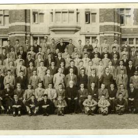"The last year of Professor Hewitson's Mastership," 1928