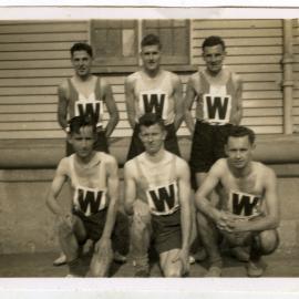 "St. Andrew's Trophy Race, Wellington, 1946," Wellington team 