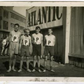 "Two thirds of winning team, Craig Cup, 1947," Presbyterian Harrier Club - Wellington
