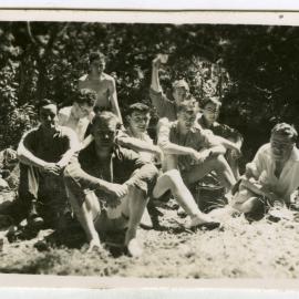"What! Eating?" Tramp Summer, 1947-48, Presbyterian Harrier Club - Wellington 