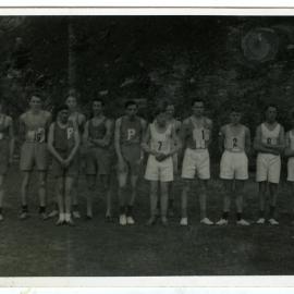 "Start of Junior Race," St. Andrew's Trophy, Dunedin - Presbyterian Harrier Club, Wellington, 1948