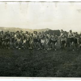 "Start of 20 mile, 1948," Presbyterian Harrier Club, Wellington
