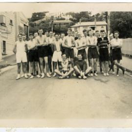 "Opening Run - Wadestown, 1949," Presbyterian Harrier Club, Wellington 