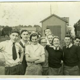 "Also en route," St. Andrew's Trophy, Auckland, 1949 - Presbyterian Harrier Club, Wellington