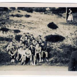 "Watch the Bicky Bird; St. Andrew's Trophy - Timaru, 1950," Presbyterian Harrier Club - Wellington