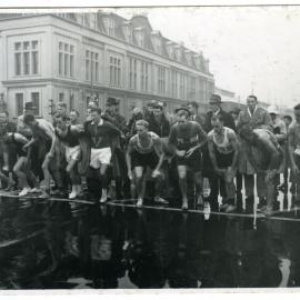 "Masterton Relay Start - 1950," Presbyterian Harrier Club - Wellington