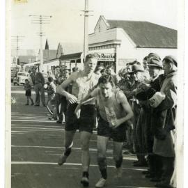 "Over to you, Hugh!" 1951, Presbyterian Harrier Club - Wellington