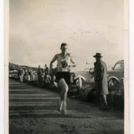 "Dad Bridgeman," Shaw Baton Race, 1956, Presbyterian Harrier Club - Wellington