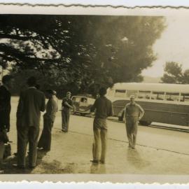 "Stopped for lunch at Featherstone," Presbyterian Harrier Club - Wellington