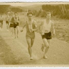 "Vince Dunbar, Gold Cup Race, Trentham," Presbyterian Harrier Club - Wellington