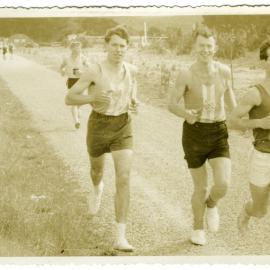 "Norm Gosling and Miller Jeromson," 20 Mile Olympic Gold Cup, Trentham, Presbyterian Harrier Club - Wellington