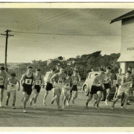 "Club Champs: Start of Junior Race," Presbyterian Harrier Club - Wellington