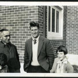"Vice-Presidents Cass Seelye and Holmes Miller," St. Andrew's Trophy, 1960, Presbyterian Harrier Club - Wellington