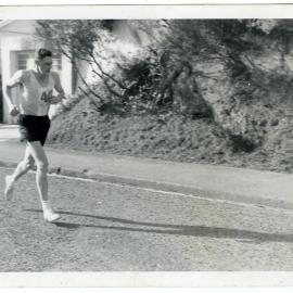 "His last effort: Club Coach, Dave Bridgeman," Martin Shield, Karori, 1961, Presbyterian Harrier Club - Wellington