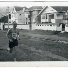 "He's still at it, Ralph Bolton, Martin Shield, 1962," Presbyterian Harrier Club - Wellington