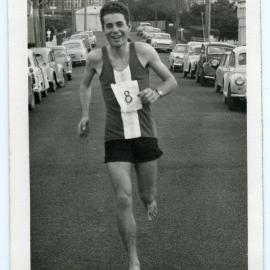 "Hi fellas. Great race wasn't it." - Gordon Robertson, Presbyterian Harrier Club - Wellington