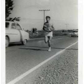 "Lap 9. Vince Dunbar," Masterton Relay, 1968, Presbyterian Harrier Club - Wellington