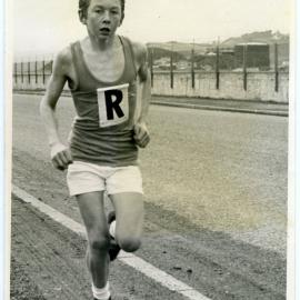 "Grant Stotter on Lap 2, Bays Relay, 1970," Presbyterian Harrier Club - Wellington