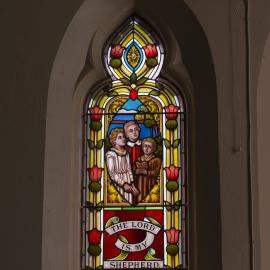 Sunday School Superintendent's window, Kaikorai Church