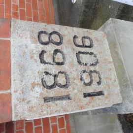 Foundation stone dates