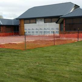 Construction of new Trinity Church, Temuka