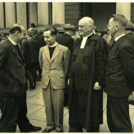 Moderator & Ministers At Assembly.