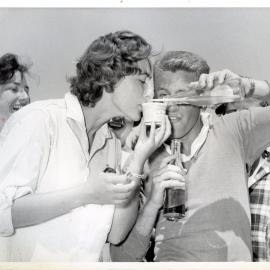 Teenagers Drinking Fizzy