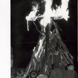 Reese Camp Easter Bonfire