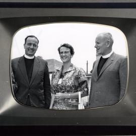 Rob Sprackett with Nancy and Paddy Jansen