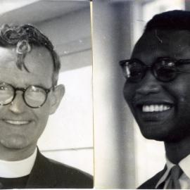 Rev Alan Brash and Phillip Potter