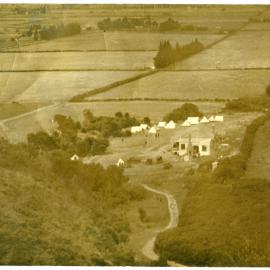View of Tirohanga Campsite from above