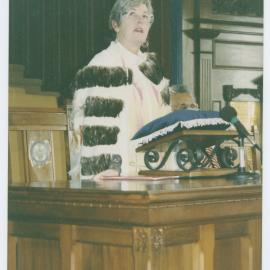 Rev. Marg Schrader at 1995 General Assembly