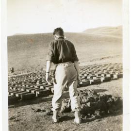 Working with mud bricks