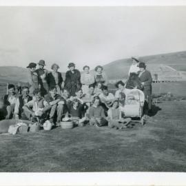 Visiting the construction site - Smoko