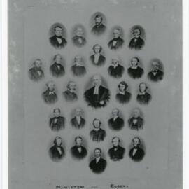 Ministers and Elders of the First Presbyterian Conference, Dunedin, 1861