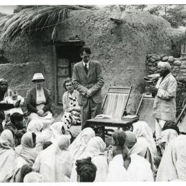 Rev. Douglas and Marion Riddle and Dorothy Mathew at Kharar