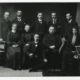 Mission workers in a Dunedin Photostudio