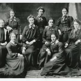 Staff and first students of Presbyterian Women's Training Institute